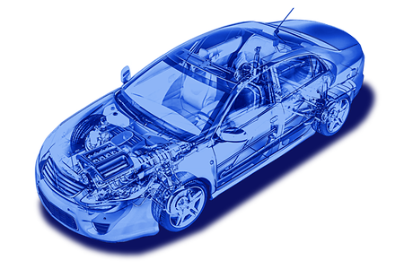 IHK-Auto blau